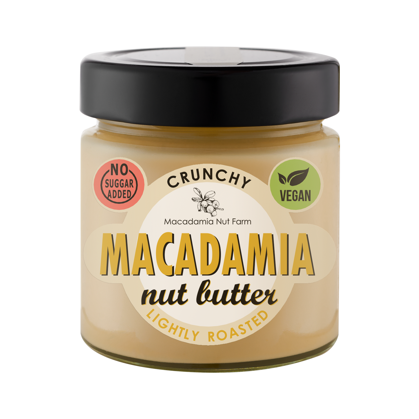 Masło z Orzechów Makadamia 100%, CRUNCHY