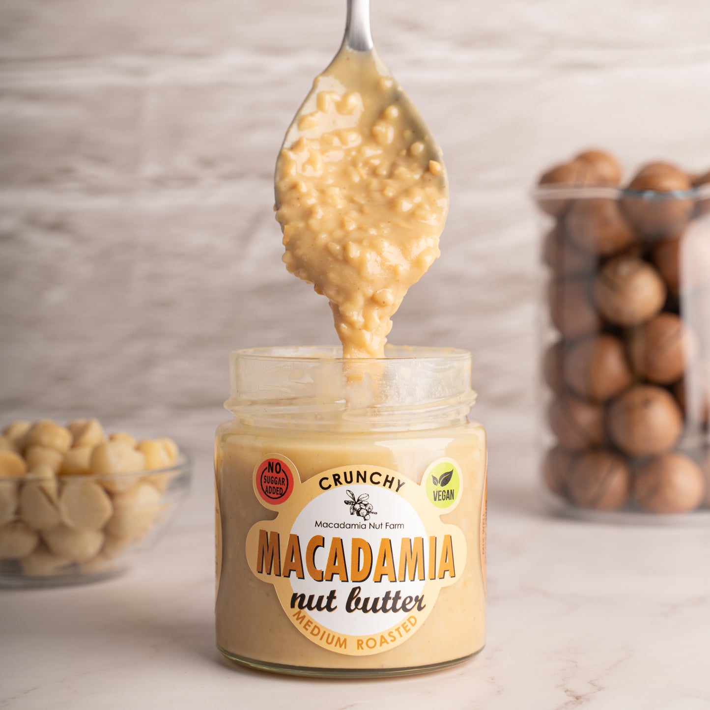 Masło z Orzechów Makadamia 100%, CRUNCHY
