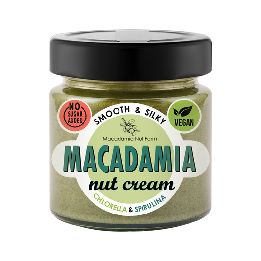 Masło z Orzechów Makadamia SPIRULINA