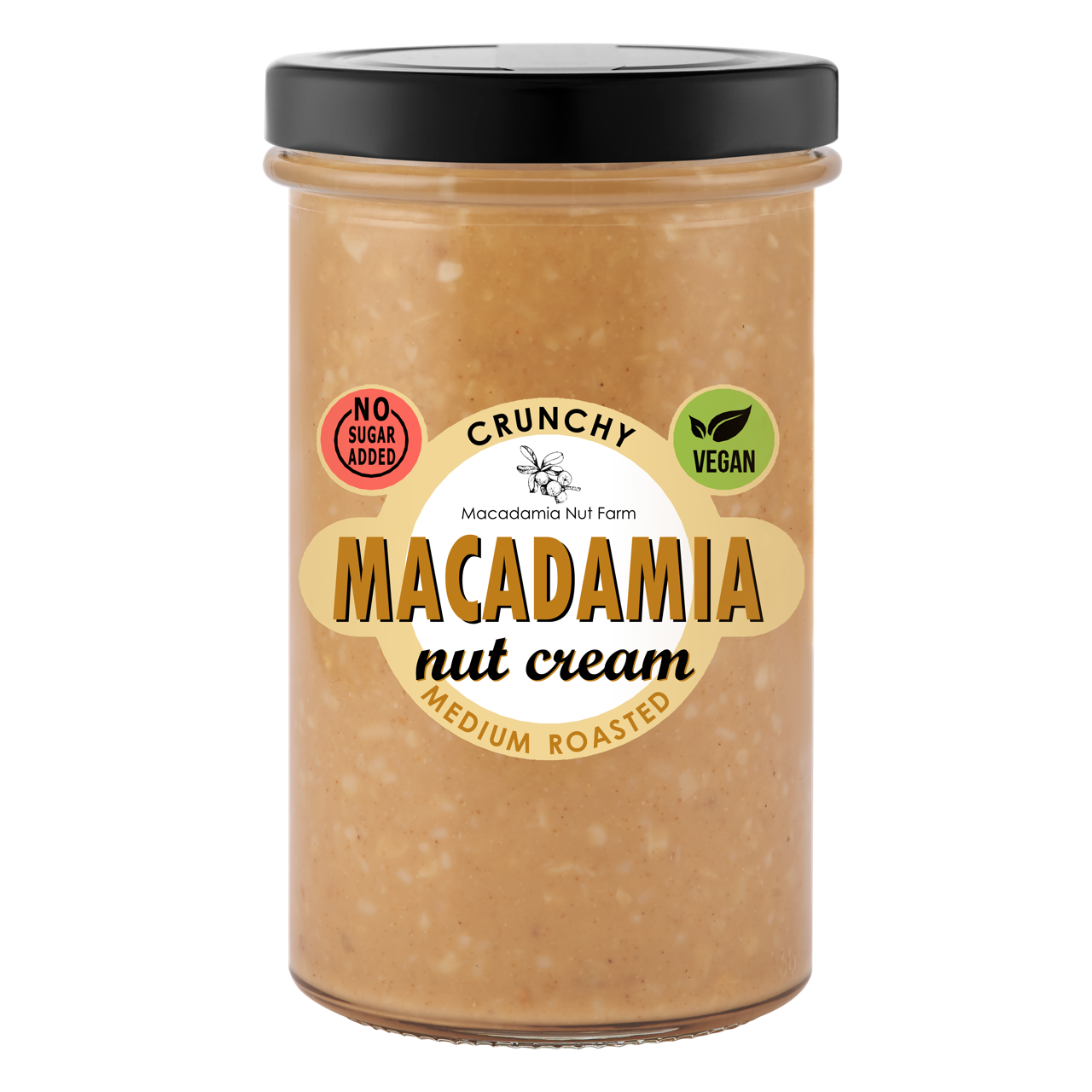 Masło z Orzechów Makadamia 100%, CRUNCHY
