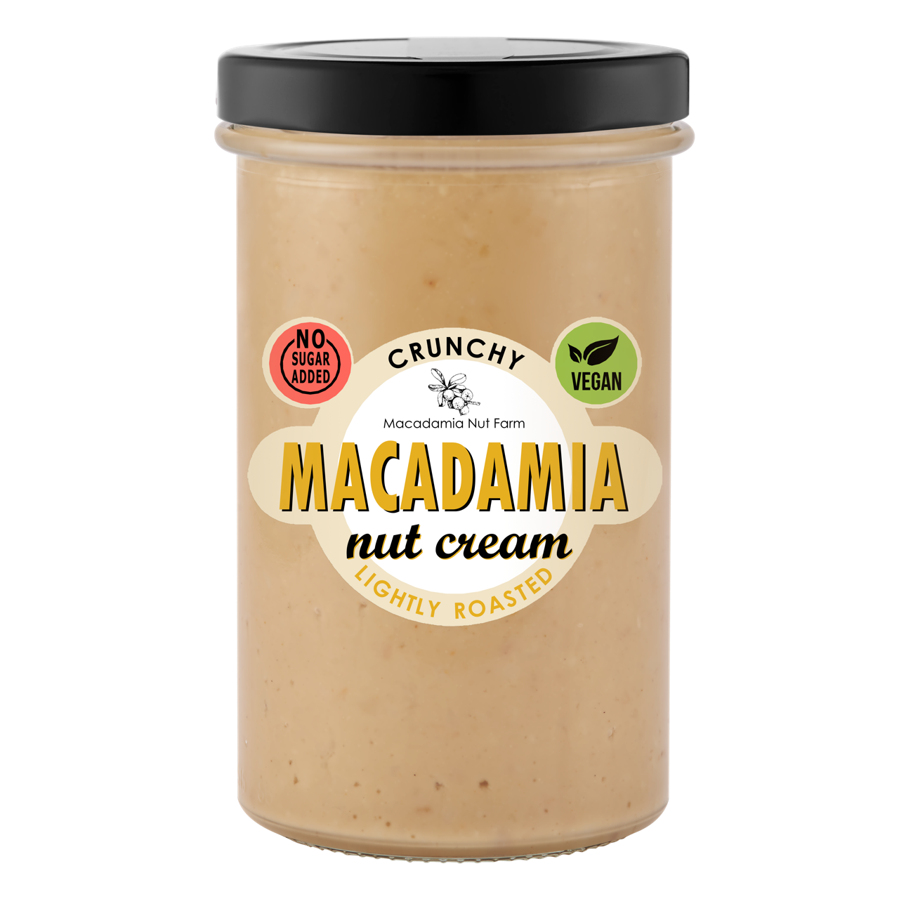 Masło z Orzechów Makadamia 100%, CRUNCHY